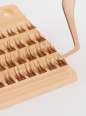 Pretty Auburn Cluster Lashes 40 Pack