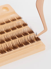 Pretty Bronzed Cluster Lashes 40 Pack