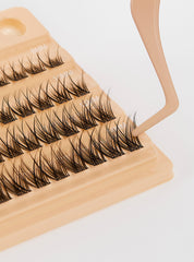 Pretty Firey Cluster Lashes 40 Pack